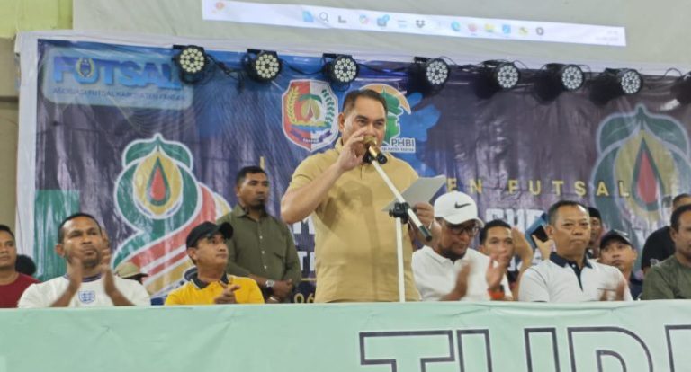 Bupati tutup turnamen futsal